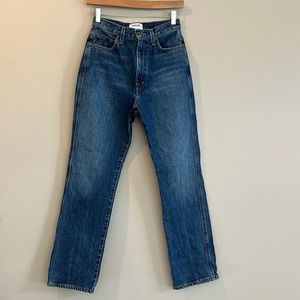 Agolde Pinch Waist Kick Flare Jeans in Placebo Wash